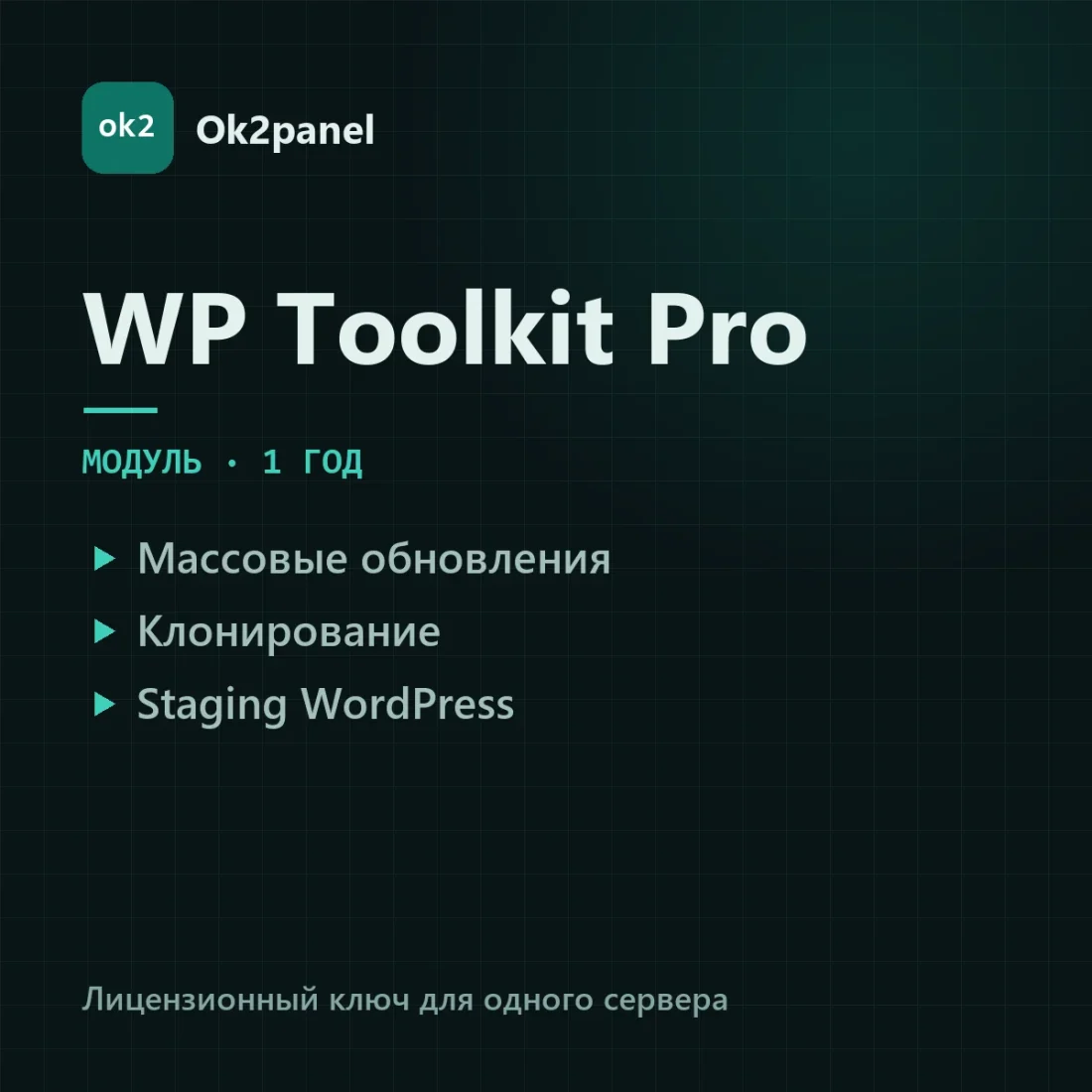 Ok2panel wp-toolkit-pro